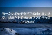 第一次使用柚子影视下载时的真实感受：新用户上手难度与常见问题整理（长期体验）