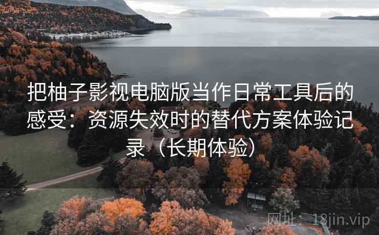 把柚子影视电脑版当作日常工具后的感受：资源失效时的替代方案体验记录（长期体验）