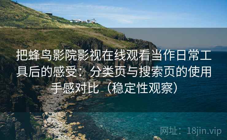 把蜂鸟影院影视在线观看当作日常工具后的感受：分类页与搜索页的使用手感对比（稳定性观察）