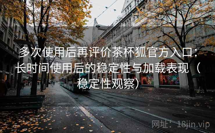 多次使用后再评价茶杯狐官方入口：长时间使用后的稳定性与加载表现（稳定性观察）
